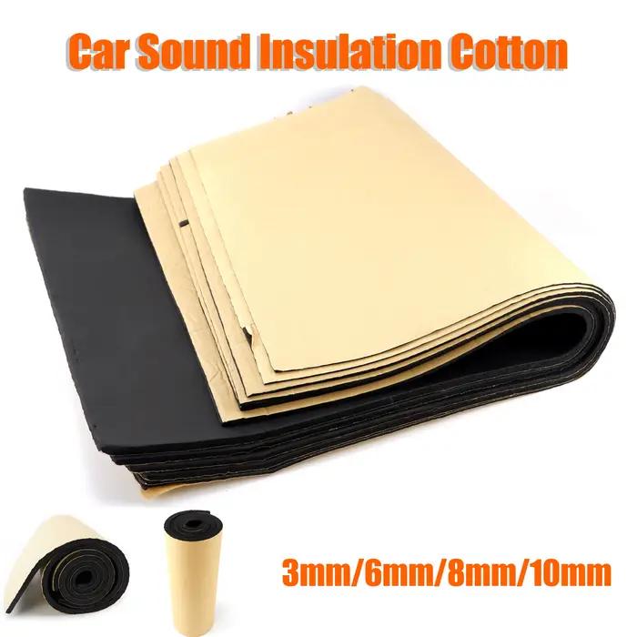 1 rouleau 50x300cm 3mm/6mm/8mm/10mm voiture insonorisation camion Anti-bruit isolation phonique coto