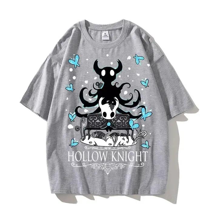 T-shirt Hollow Knight en coton pour hommes