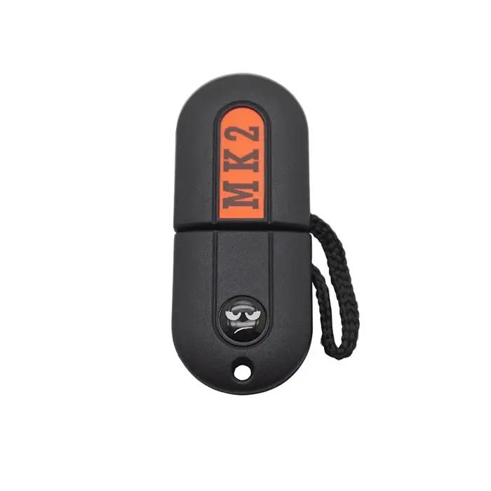 Xinyuexin nouveau sourire autocollant pilule clé coque Fob adapté pour VW 16V VR6 TDI MK2 Golf G60 G