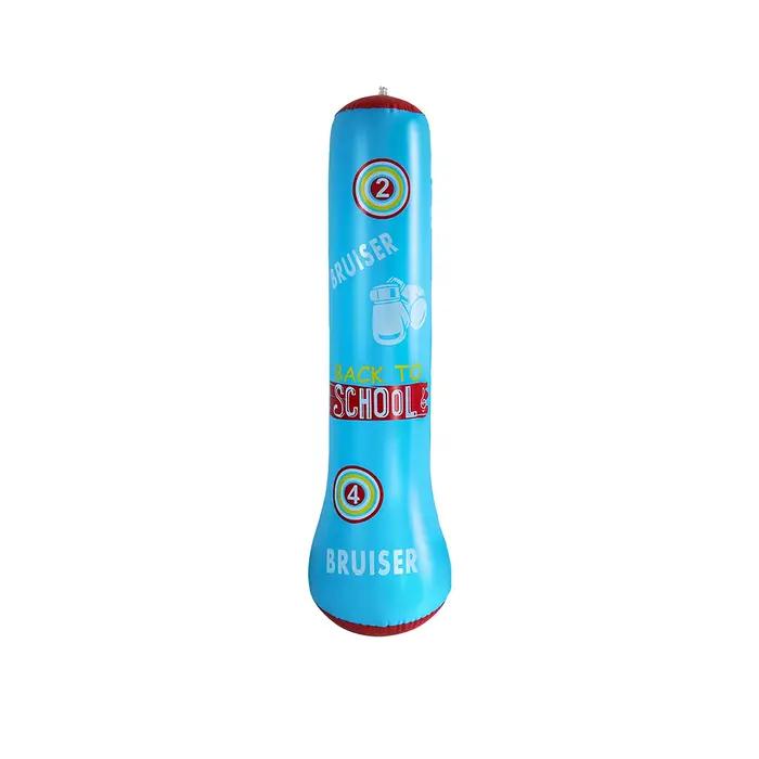 Colonne de boxe pour enfants épaissie en PVC gonflable pour adolescents sac de boxe fitness stable pour entraînement coordonnée précision polyvalente colorée pour salles de sport occasions spéciales adolescents jeunes adultes