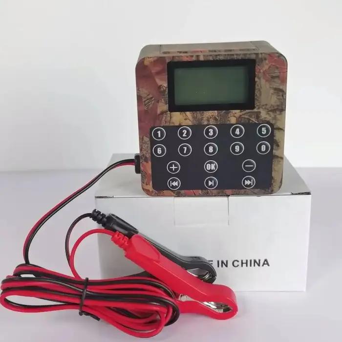 Leurre électronique BK1528 avec 200 sons et appel canard 100W MP3 pour chasse