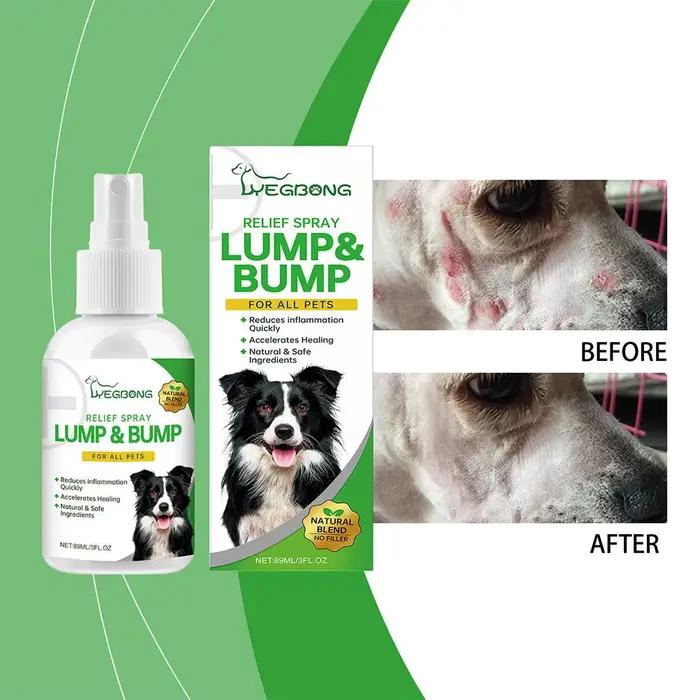 Spray Anti-démangeaison pour chiens et animaux de compagnie, Spray de soulagement pour la peau irrit