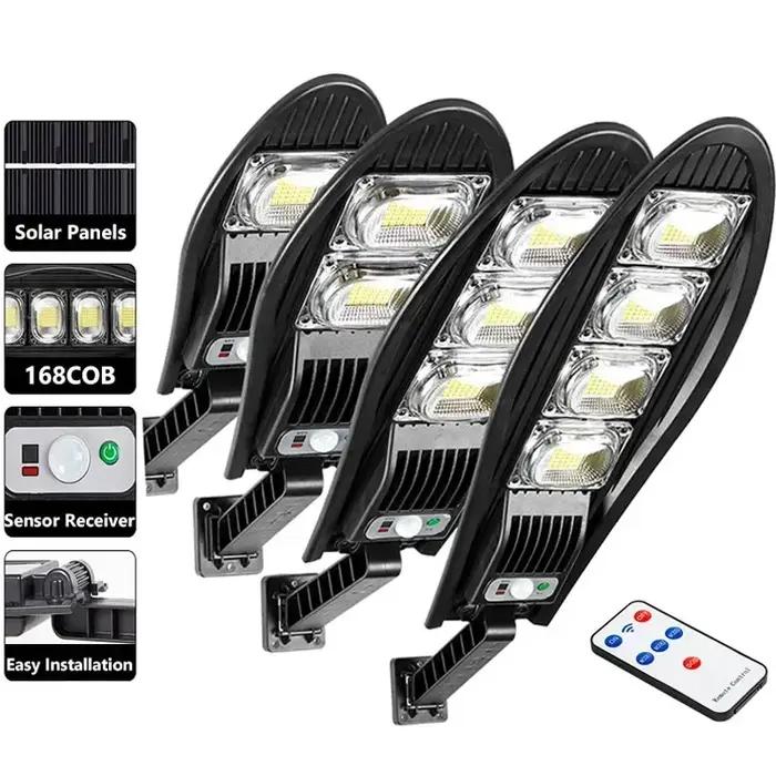 Réverbère solaire LED étanche pour jardin, applique murale, angle réglable, intégré, chaud, 10000mAh