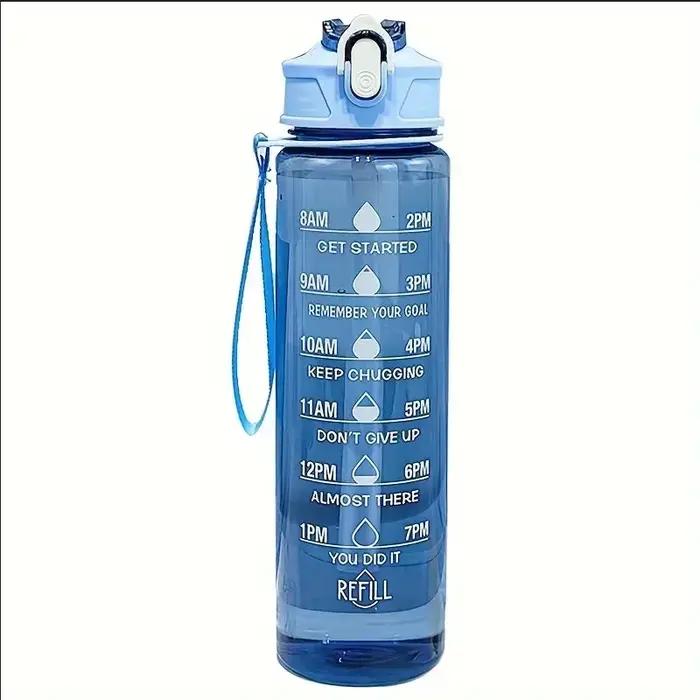Bouteille d'eau de sport de grande capacité de 800ml/27oz