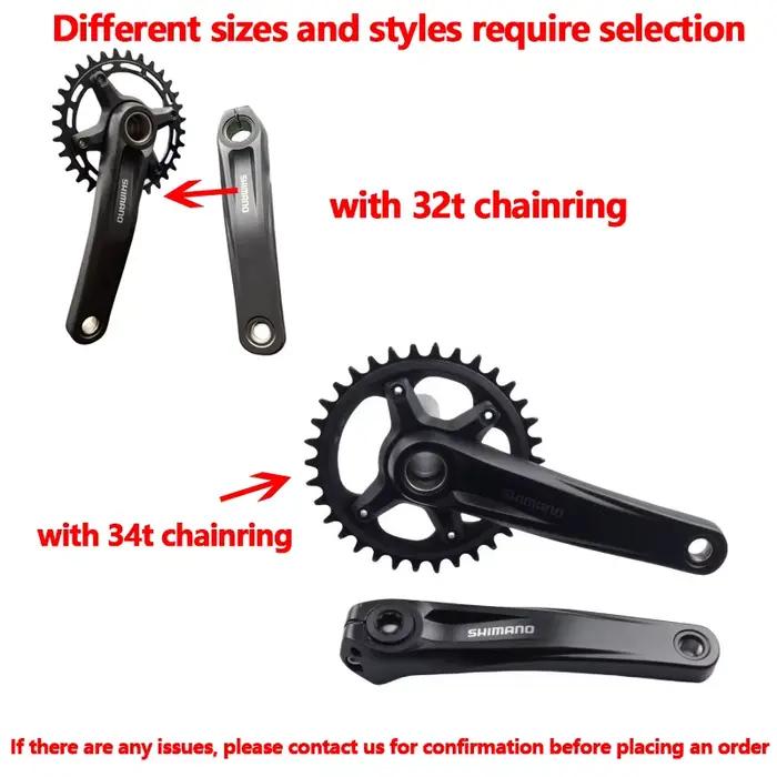 Shimano MT510 Deore M6100 série pédalier 170/175mm 32T 34T 1x12 vitesses MT500 support inférieur BB5