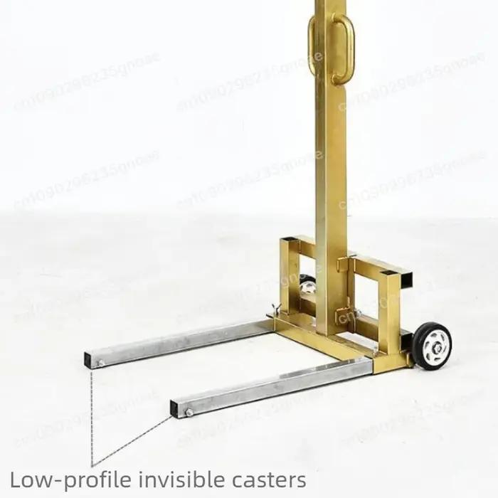 Déchargement manuel artefact levage manipulation empileur chariot élévateur levage Portable véhicule pliant Portable ménage multifonctionnel