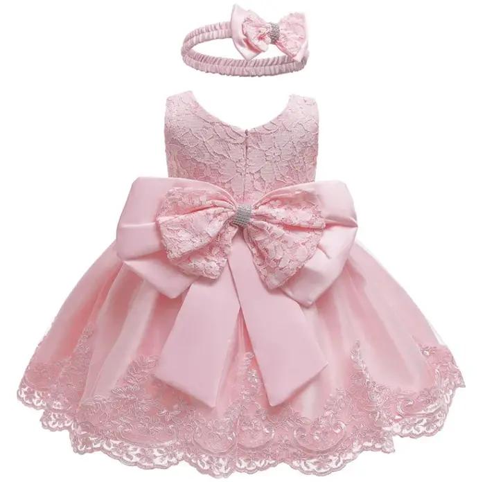 LZH bébé fille robe nouveau-né vêtements princesse