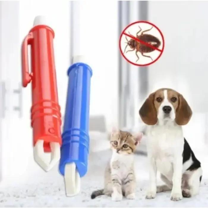 Pince à épiler anti-puces et tiques pour lapins et chiens