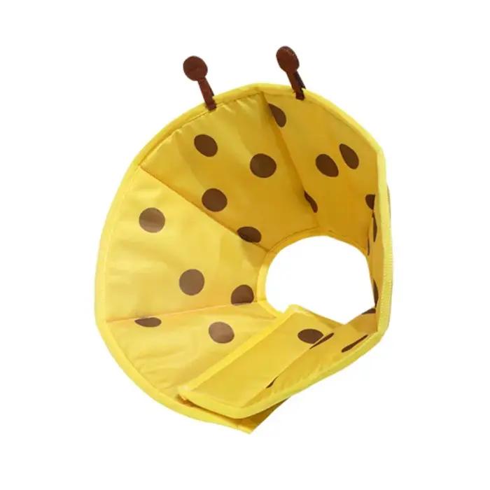 Collier de protection confortable pour chat et chien, motif dessin animé, fraises et abeilles, anti-