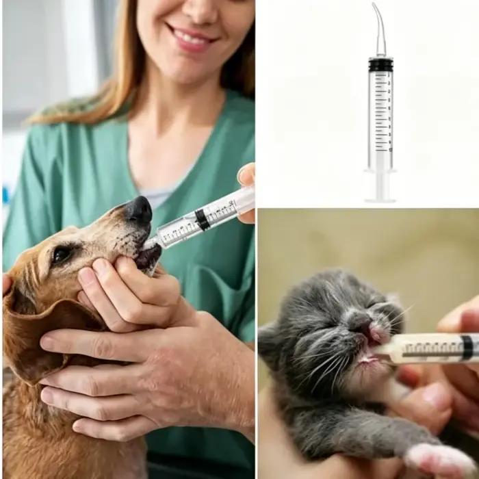 Seringue d'alimentation pour animaux de compagnie