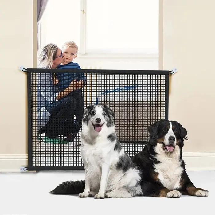Clôtures de barrière pour chien avec 4 crochets