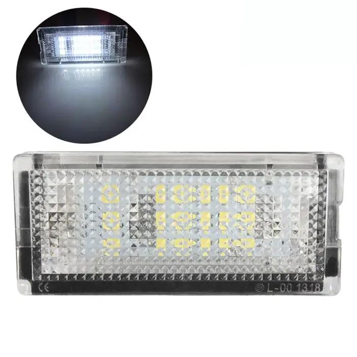Ampoules LED blanches pour BMW Série 3 E46 4D 4DR 1998-2002, feu arrière automatique, lumière de pla