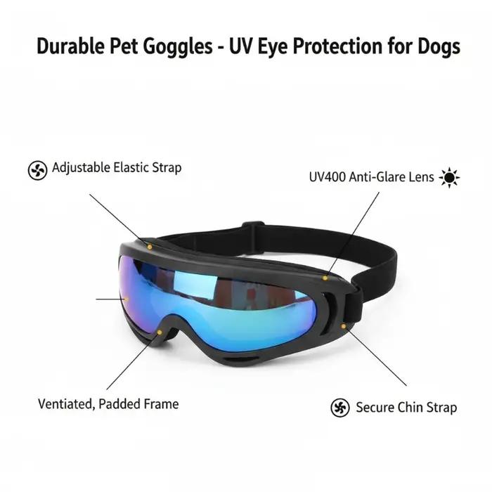Lunettes de protection pour chien