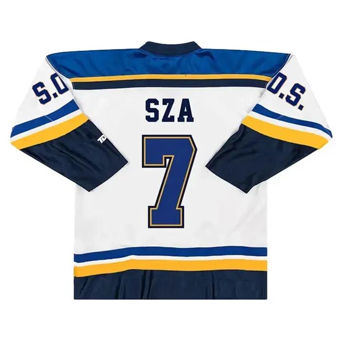 SZA Jersey SOS Blind Nouvel Album Merch 2023 Tour Nord-Américain Unisexe Sweat-shirt à manches longu