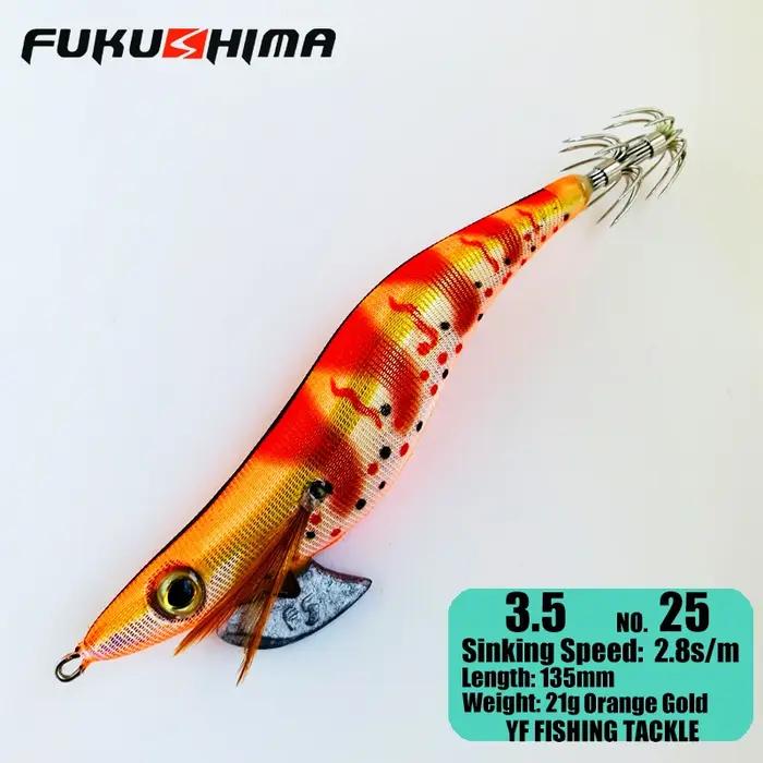 FUKUSHIMA 2-3.5 gabarits d'équilibre EGI leurre pêche au bois grillage BAIT coupe octopères queue br