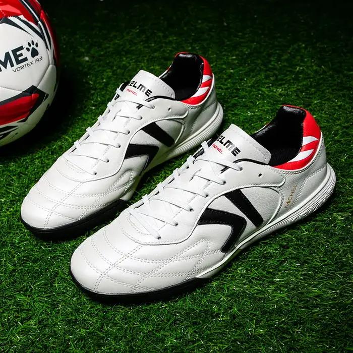 KELME – chaussures de Football TF, crampons en peau de mollet, baskets d'entraînement de Football or