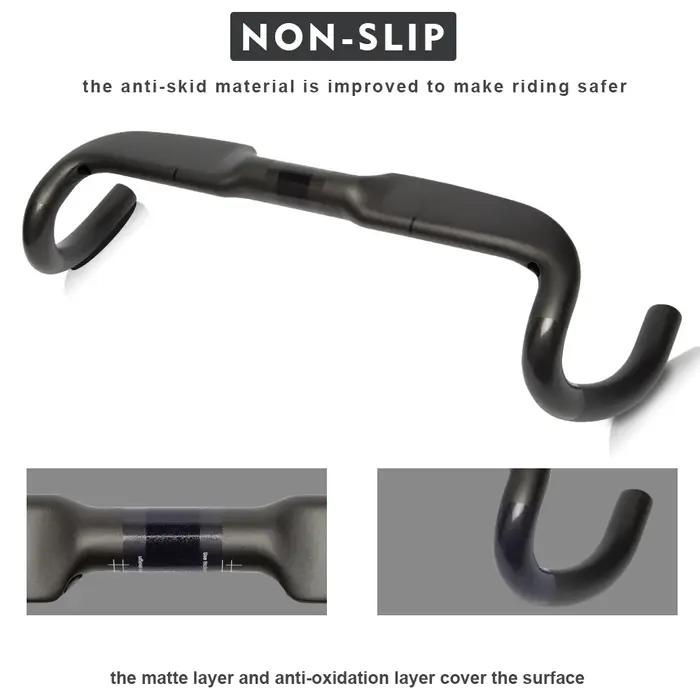 Guidon de vitesse de vélo de gravier de cyclisme RXL SL 31.8 guidon de route en carbone pour routage