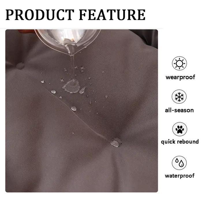 Tapis de couchage élastique pour grand chien, confortable, épais, carré, pour chien de taille moyenne, doux, résistant aux morsures, canapé pour chiot