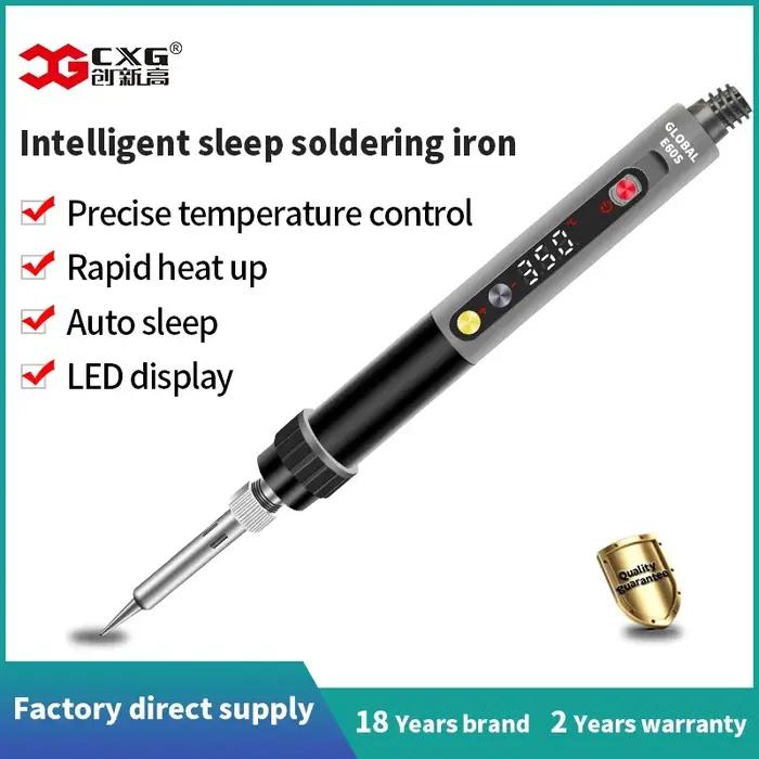 CXG E60S fer à souder électrique avec fonction de sommeil affichage numérique régulateur de températ