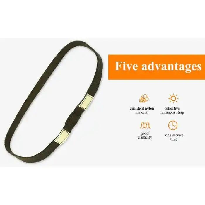 Sangle de casque tactique, bande élastique réfléchissante pour casque M1 M88 MICH, accessoires de co
