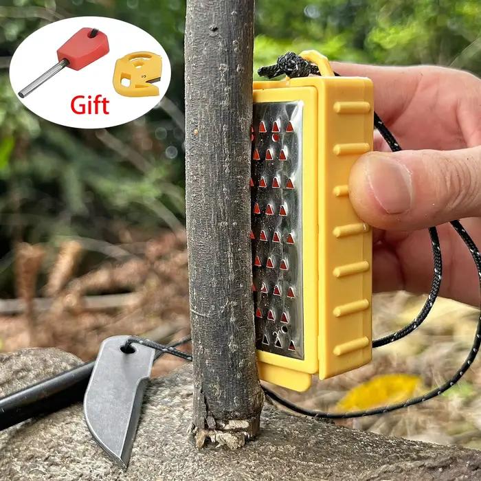 NOUVEAU Kit de Survie en Plein Air pour Camping : Allume-feu