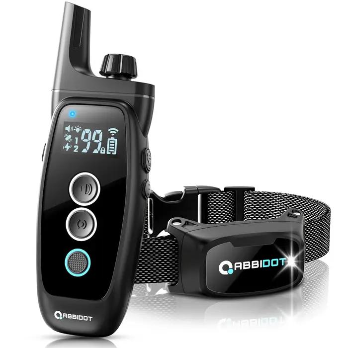 ABBIDOT T50 collier de choc électrique d'entraînement pour chiens pour animaux de compagnie 3300 pie