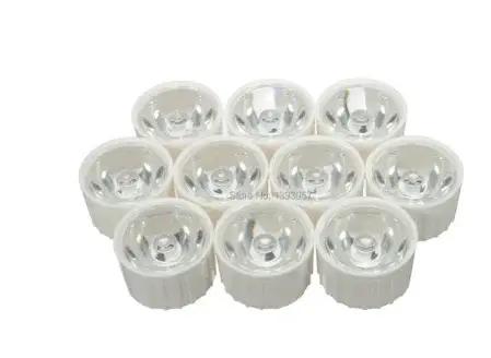 50 jeux de lentilles LED haute puissance 1W 3W 5W