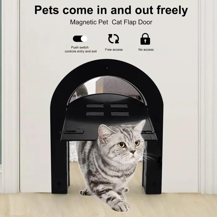 Nouvelle porte pour chat, trou de porte arquée pour animaux de compagnie, Teddy, chiot, chaton, entr