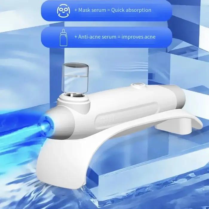 2025/haute pression 450nm lumière bleue soins du visage Nano Spray stylo à eau pour l'hydratation en