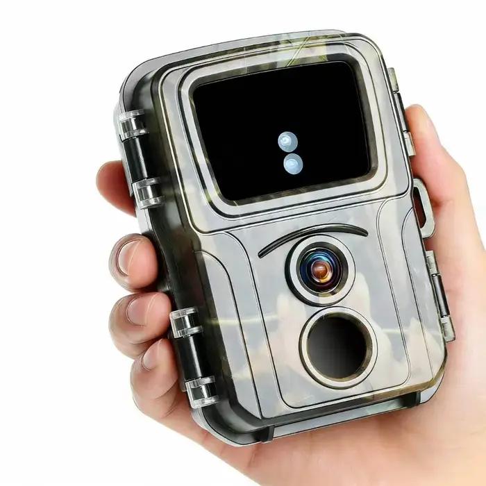 Caméra de chasse miniature d'extérieur 24MP 1080P pour la faune, vision nocturne 850nm, caméra de ch