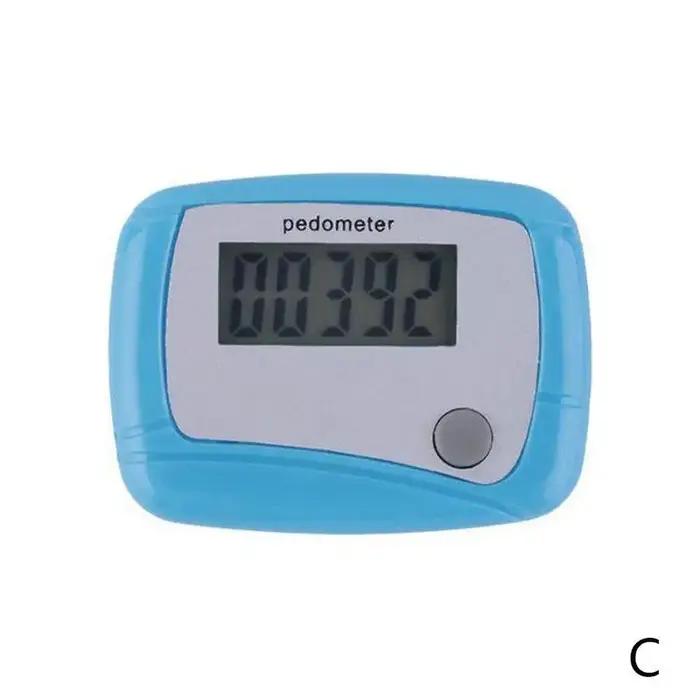 Podomètre portable pour la marche, compteur de pas pour seniors, idéal pour le sport, la course, l'e