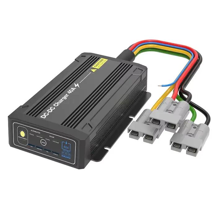 Chargeur cc à cc 12V 24V, véhicule 25a 40a, caravane, camping-car, remorque, Van, RV, batterie, char