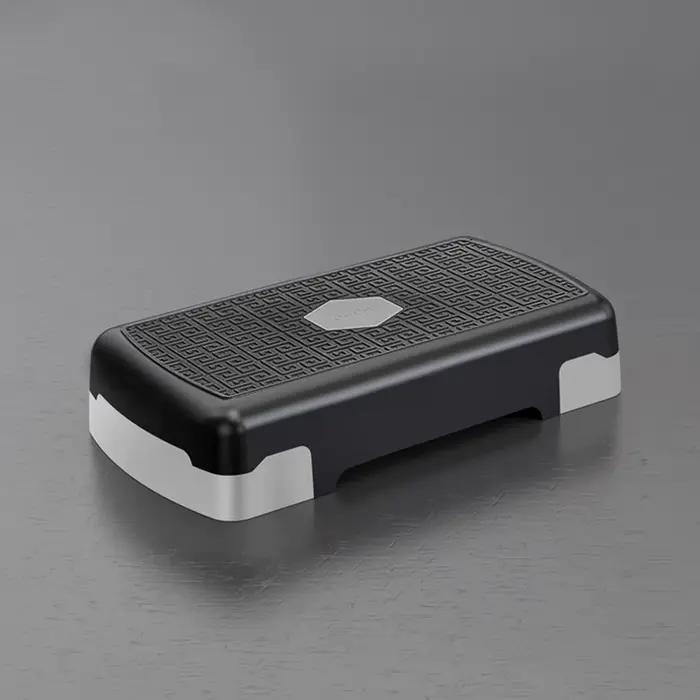 Pédales de fitness, mini stepper pour musculation, réglables, antidérapantes, stable, capacité de charge de 200 kg, équipement d'entraînement pour la maison