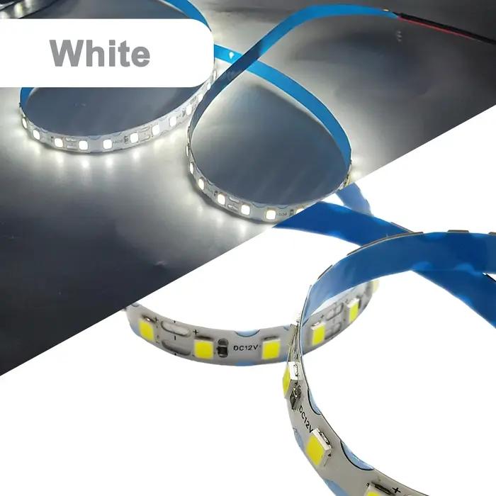 Bande lumineuse pliable en forme de S, 120LED/m, imperméable non, pour salon et jardin, décorations intérieures et extérieures, durabilité 50000 heures, couleurs modifiables, installation facile