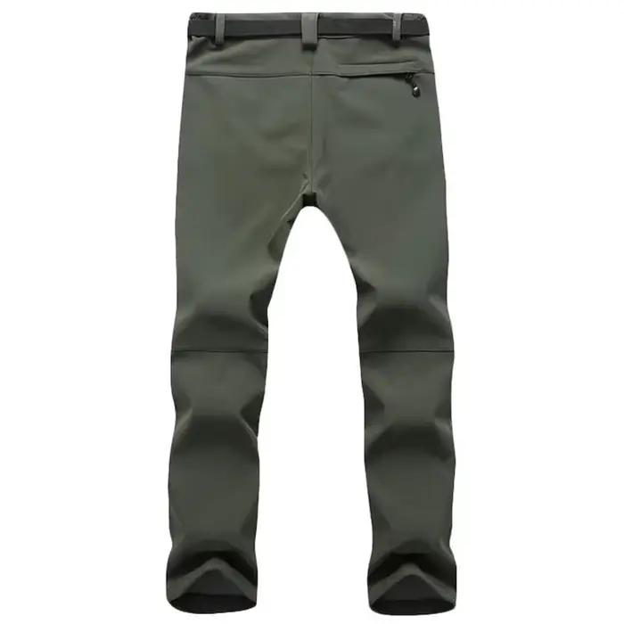 Pantalon softshell hiver homme imperméable coupe-vent randonnée ski chasse montagne