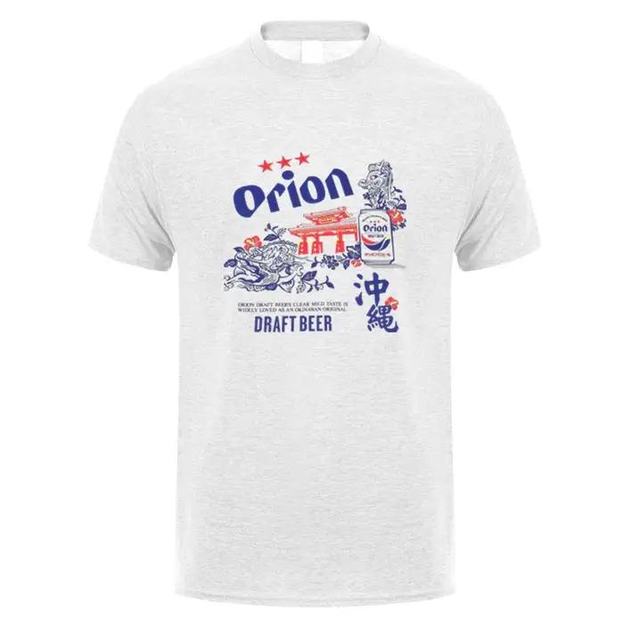 Orion bière hommes t-shirt été décontracté à manches courtes T-shirts Mans dessus frais