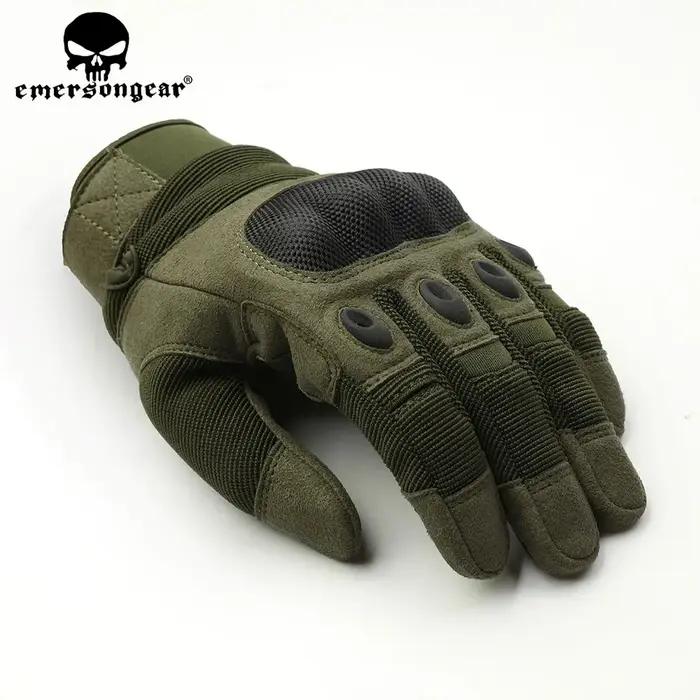 Gants tactiques tous doigts Emersongear chasse escalade tir vélo anti-dérapage sport EM9347