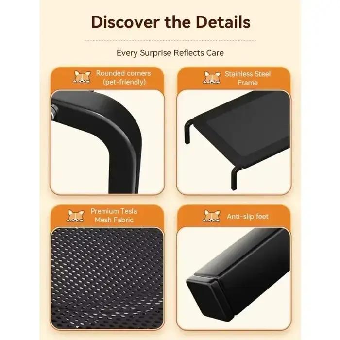 Lit pour chien détachable