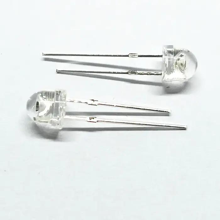 5V 12v LED 5mm 3mm perle SMD f5 f3 chapeau lampe ronde diodes dip USB voiture lumière blanc rouge ve