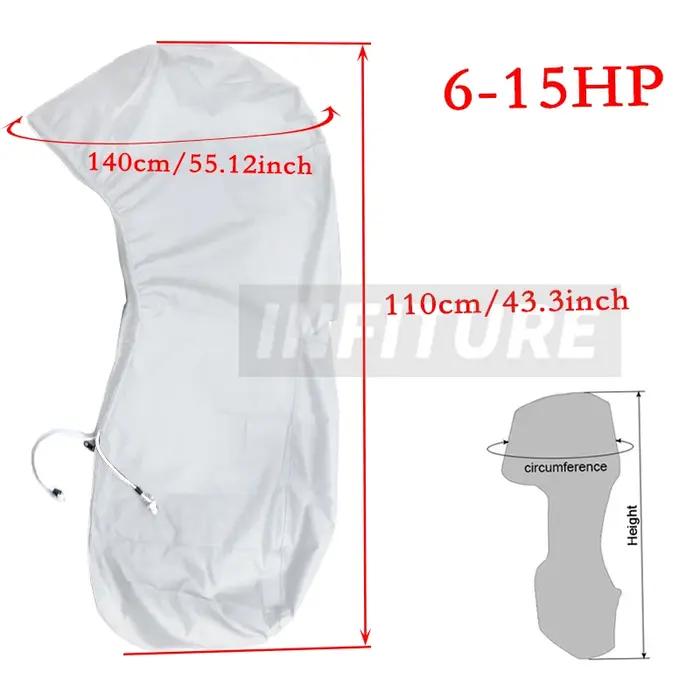 Pare-soleil étanche et anti-poussière pour moteur hors-bord de bateau