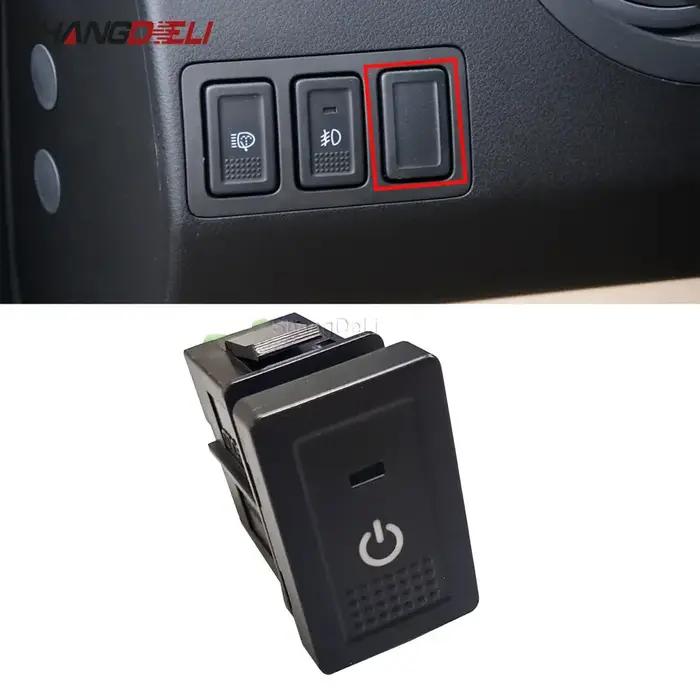 1PC voiture DRL BSM lumière LED Radar de stationnement alimentation musique antibrouillard bouton de