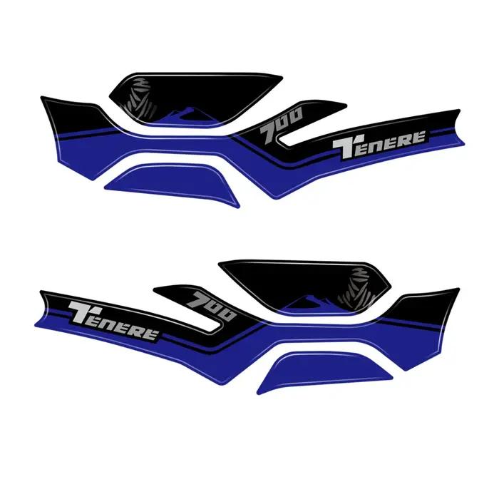 Tenere 700 autocollants accessoires de moto 3D résine époxy autocollant Protection