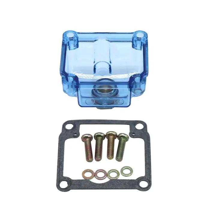Sclmotos-pour Dellorto PHBG AS BS CS DS AD BD carburateur de moto chambre flottante transparente bol de flotteur à fond