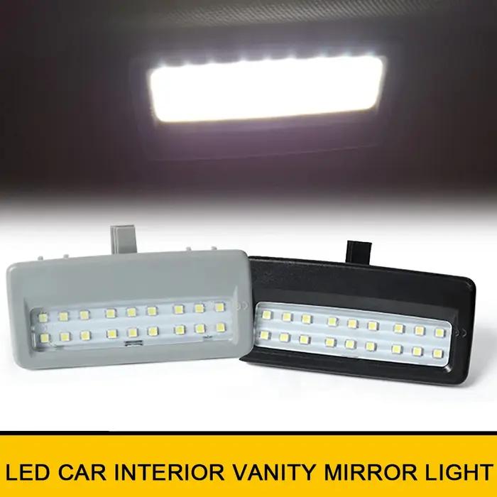Pare-soleil intérieur LED pour miroir de vanité, 2 pièces, lumières pour BMW série 5 F07 F10 F11 sér