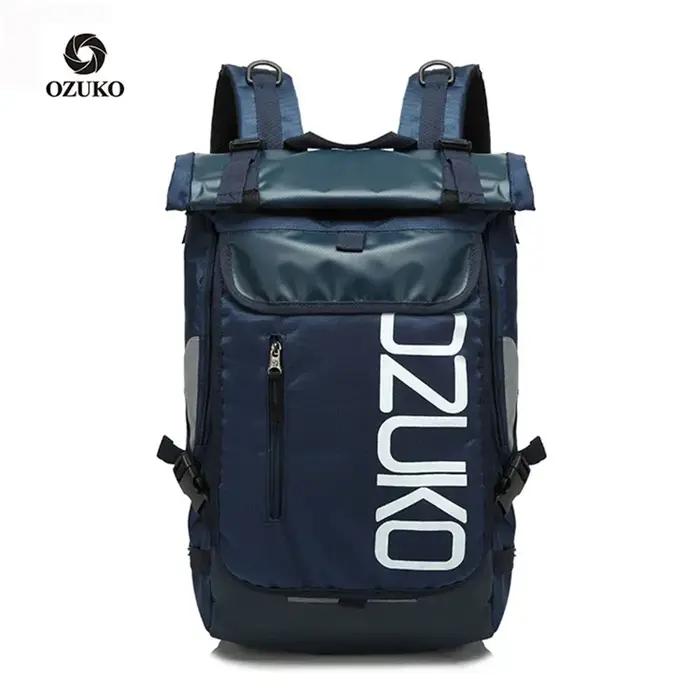 OZUKO cartable pour adolescent 15.6 pouces ordinateur portable sac à dos d'eau 49*28*14 hommes étudi