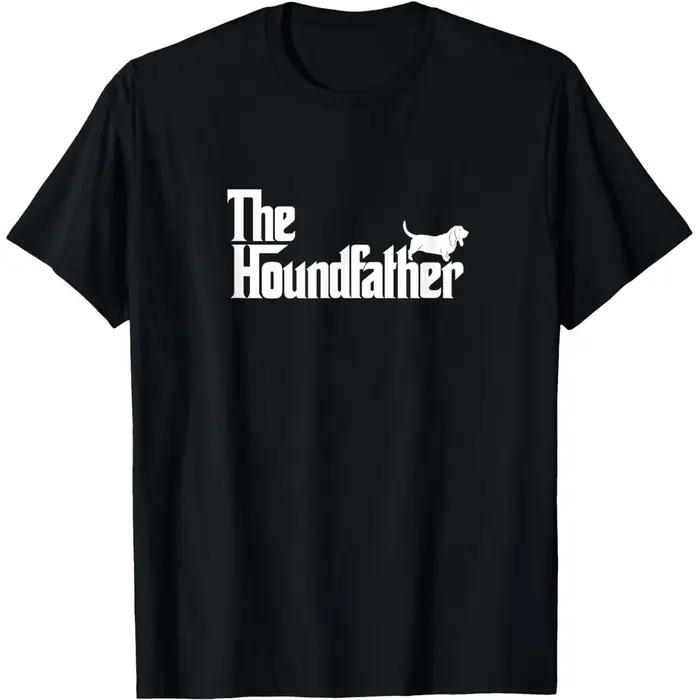 T-shirts magnifiques pour hommes, motif amoureux des chiens Basset Hound, en pur coton, humoristiques, streetwear, manches courtes, unisexe, vêtements amples.