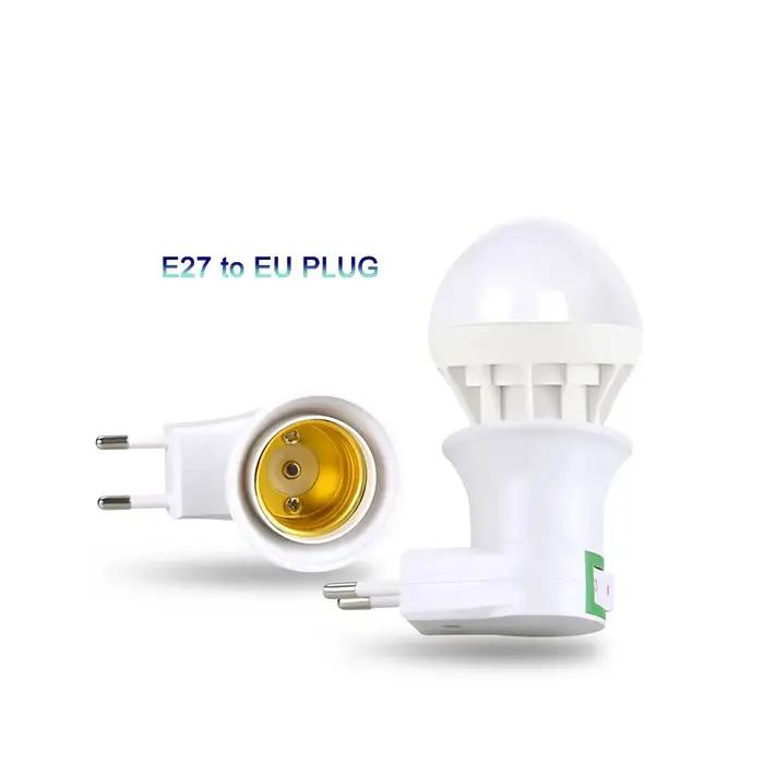 Support de Base de lampe LED E27 E14 E12 GU10 G9 B22 MR16, raccords de convertisseur EU US, adaptate
