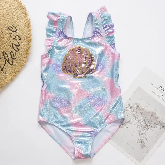 Maillot de bain une pièce pour filles et enfants