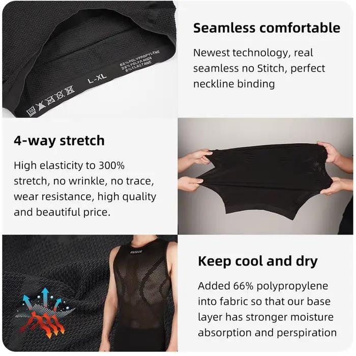 DAREVIE cyclisme première couche homme petite taille Compression sans couture femmes vélo cyclisme s