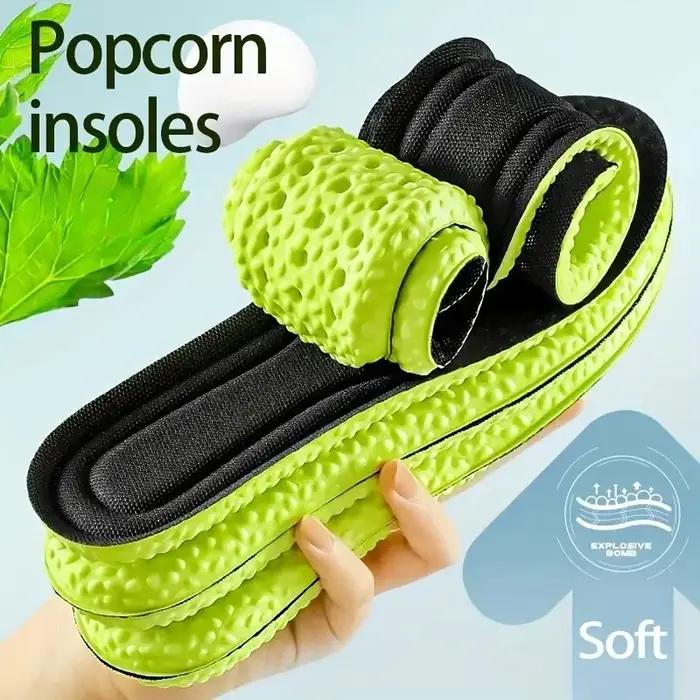 1 paire de semelles intérieures de Sport pour course à pied plat, modèles orthopédiques de fasciite plantaire pour hommes et femmes, Support de voûte plantaire, baskets, coussinets de chaussures